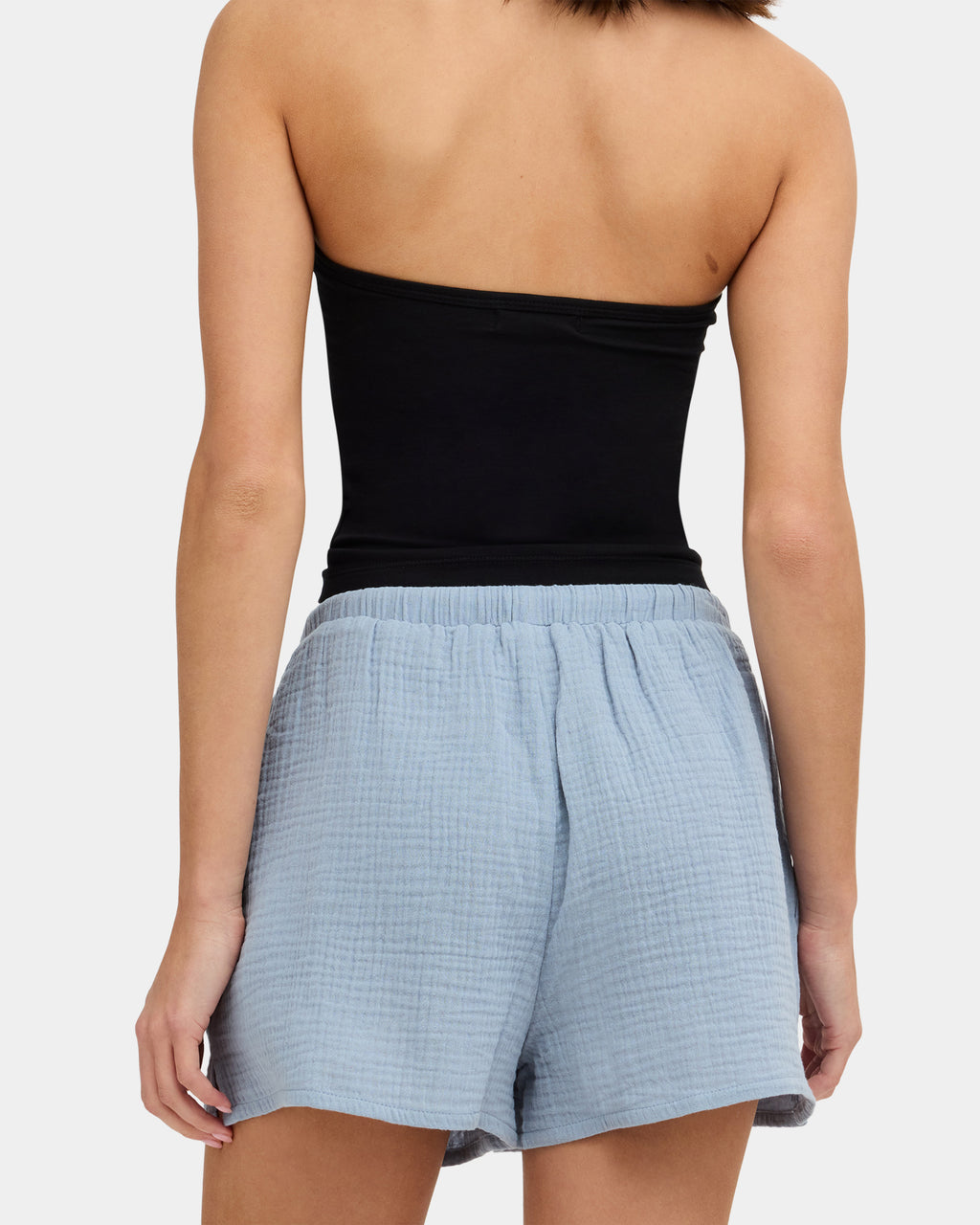 Womens Paloma Elastic Waist Shorts