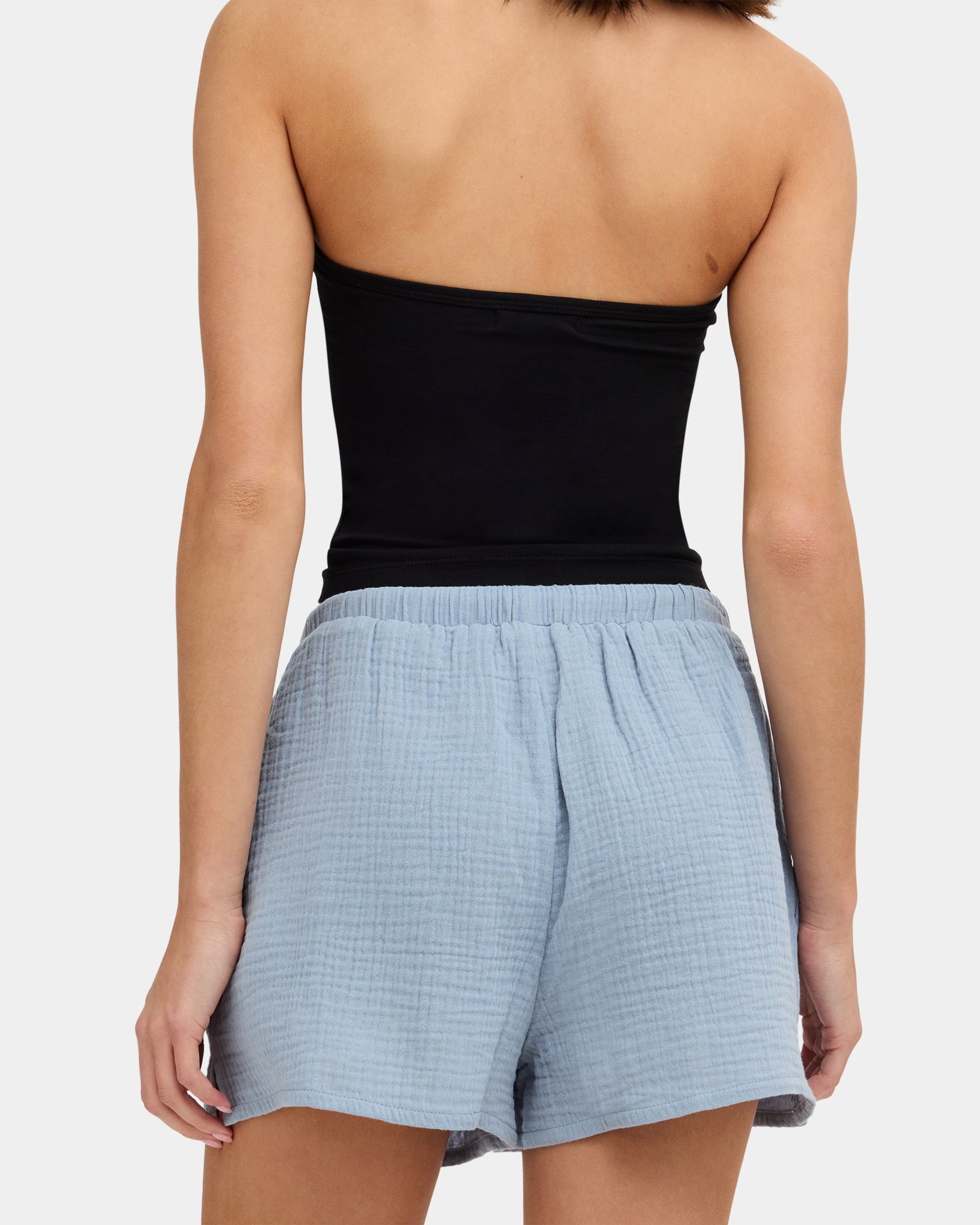 Womens Paloma Elastic Waist Shorts