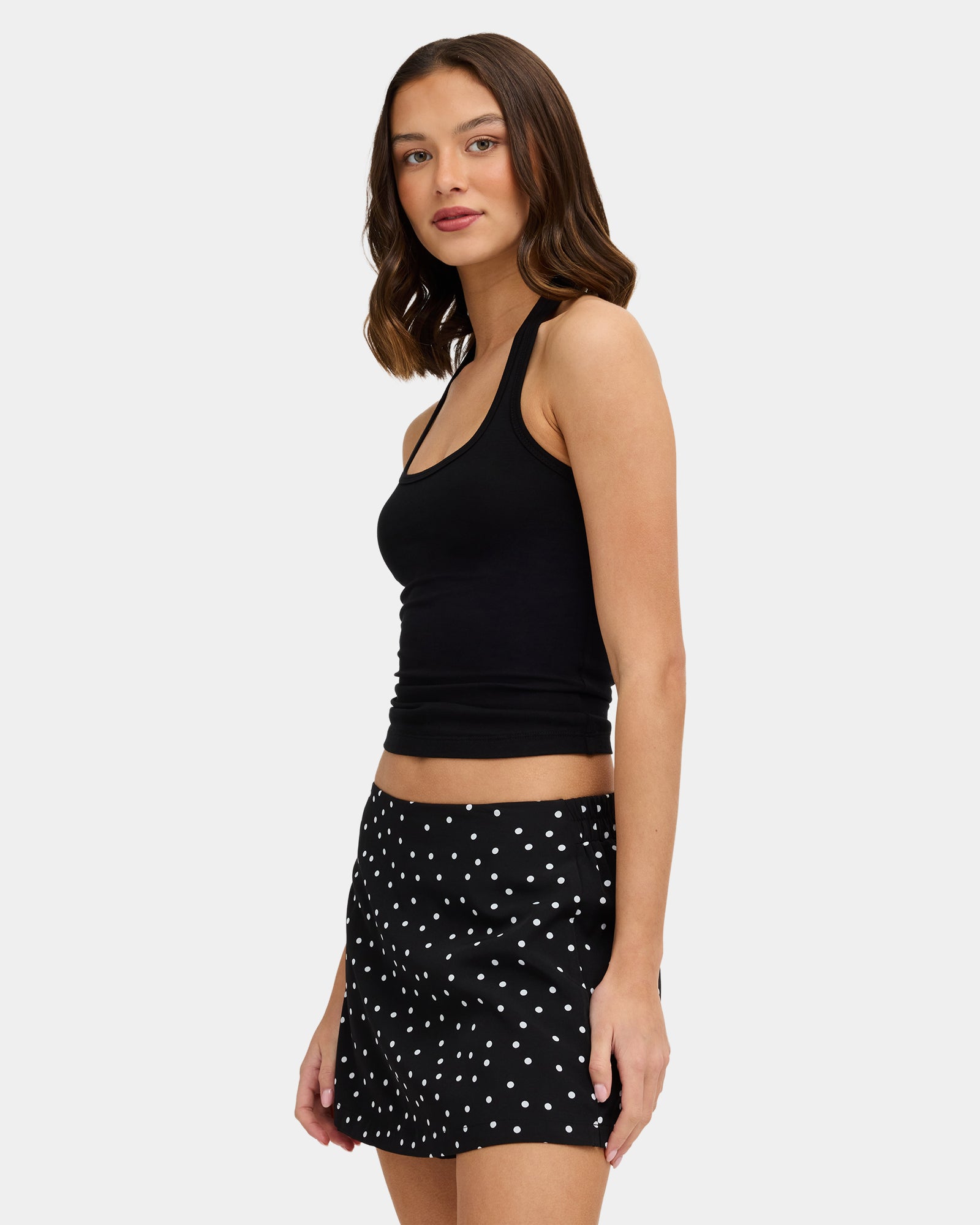 Womens Hug Me Halter Tank Top