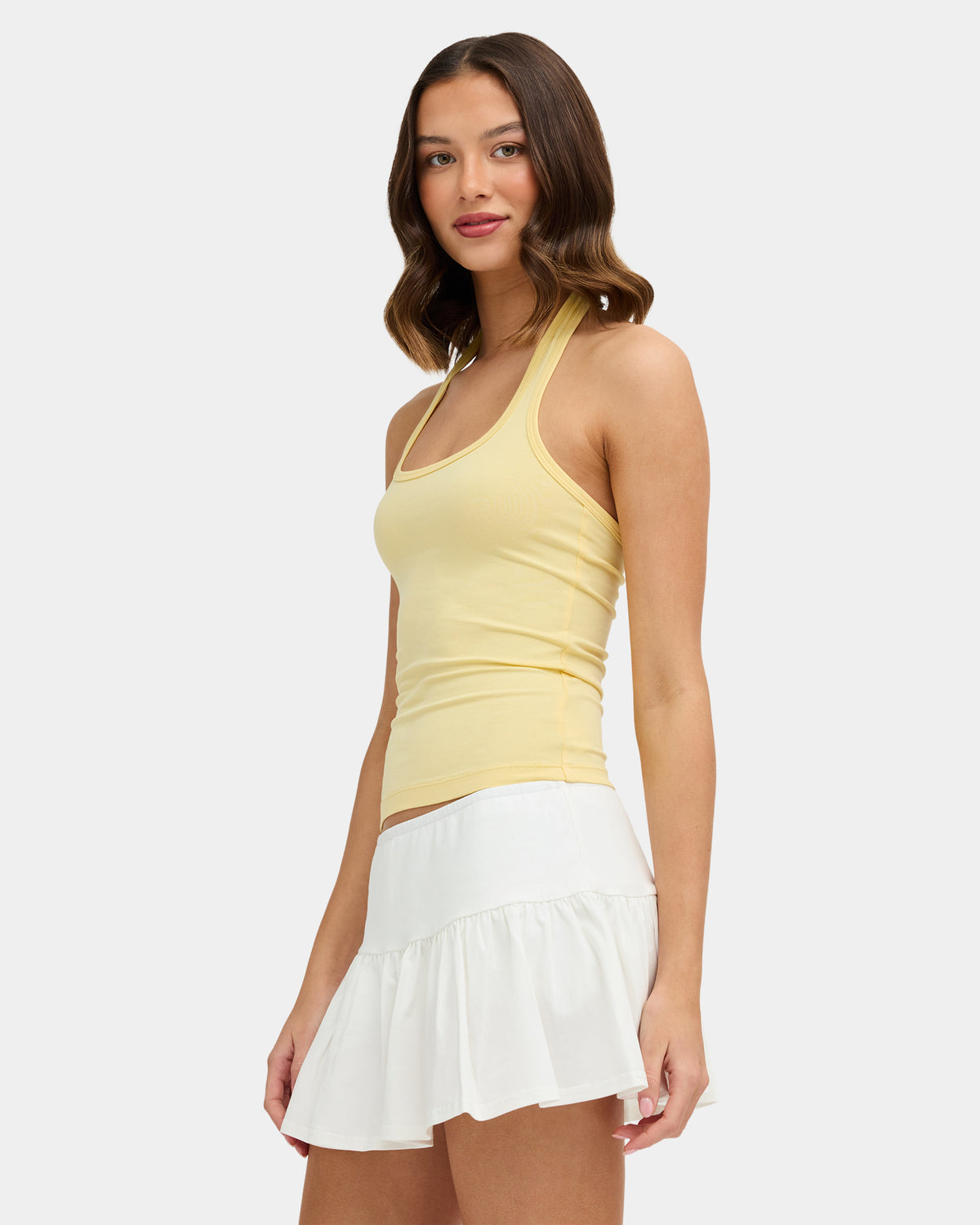 Womens Hug Me Halter Tank Top