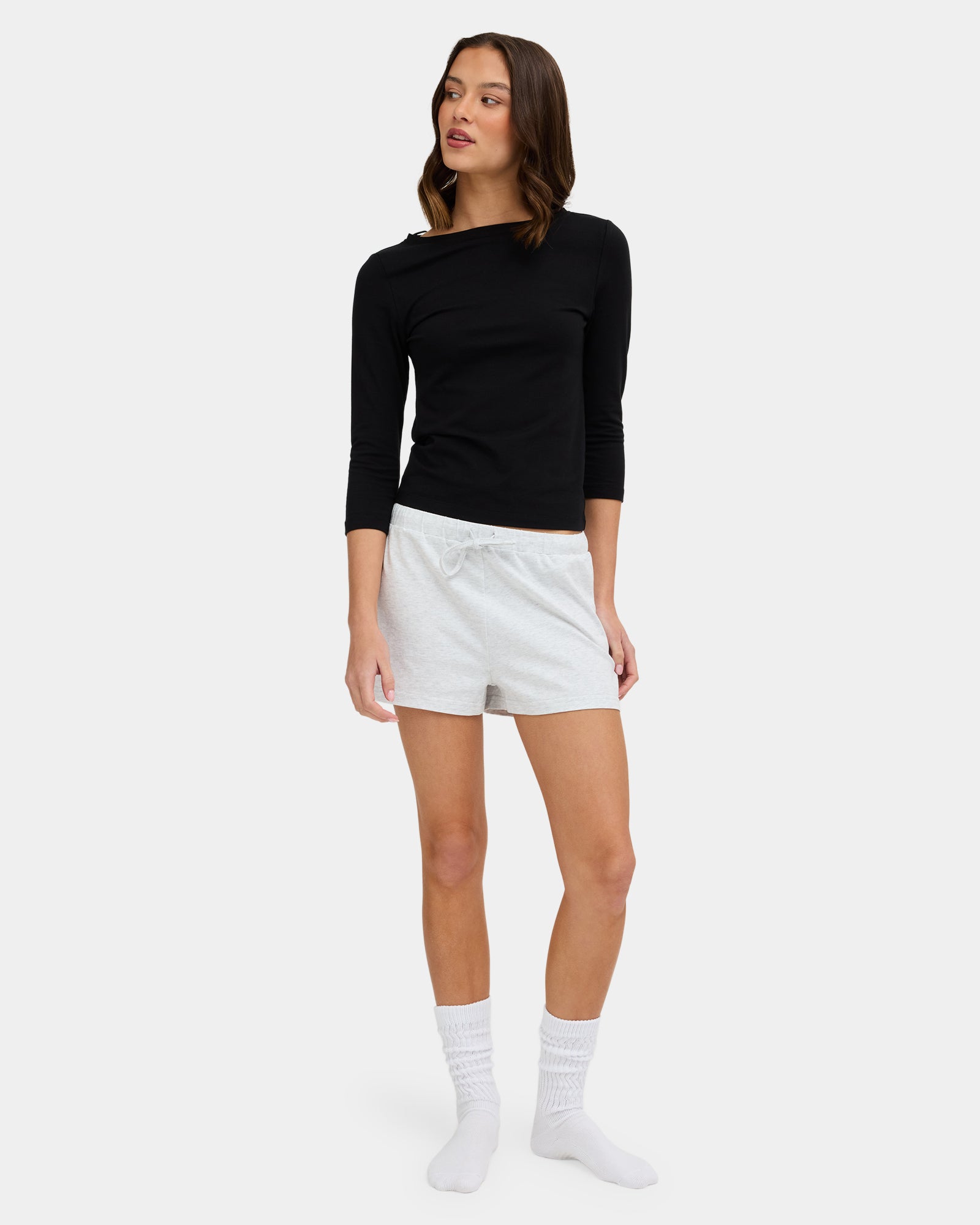 Womens Sabrina 3/4 Long Sleeve T-Shirt