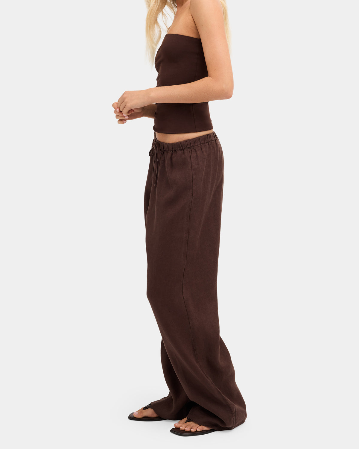 Womens Lynxley Linen Pants