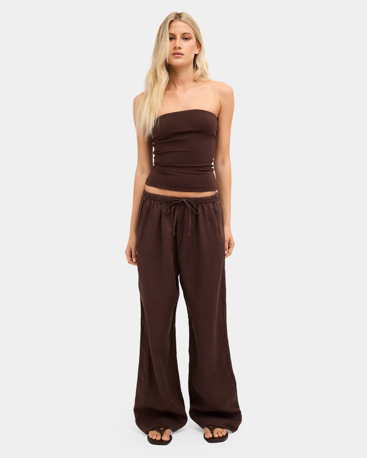 Womens Lynxley Linen Pants