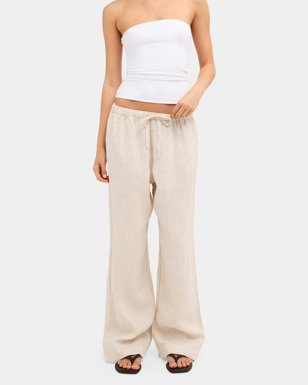 Womens Lynxley Linen Pants