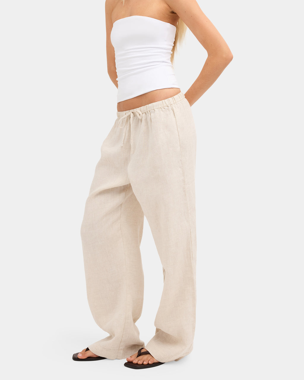 Womens Lynxley Linen Pants