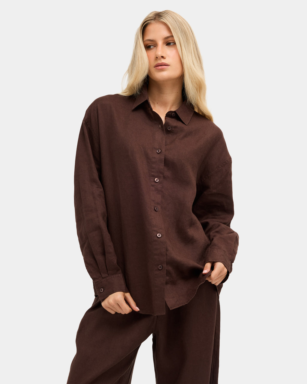 Womens Lola Linen Shirt