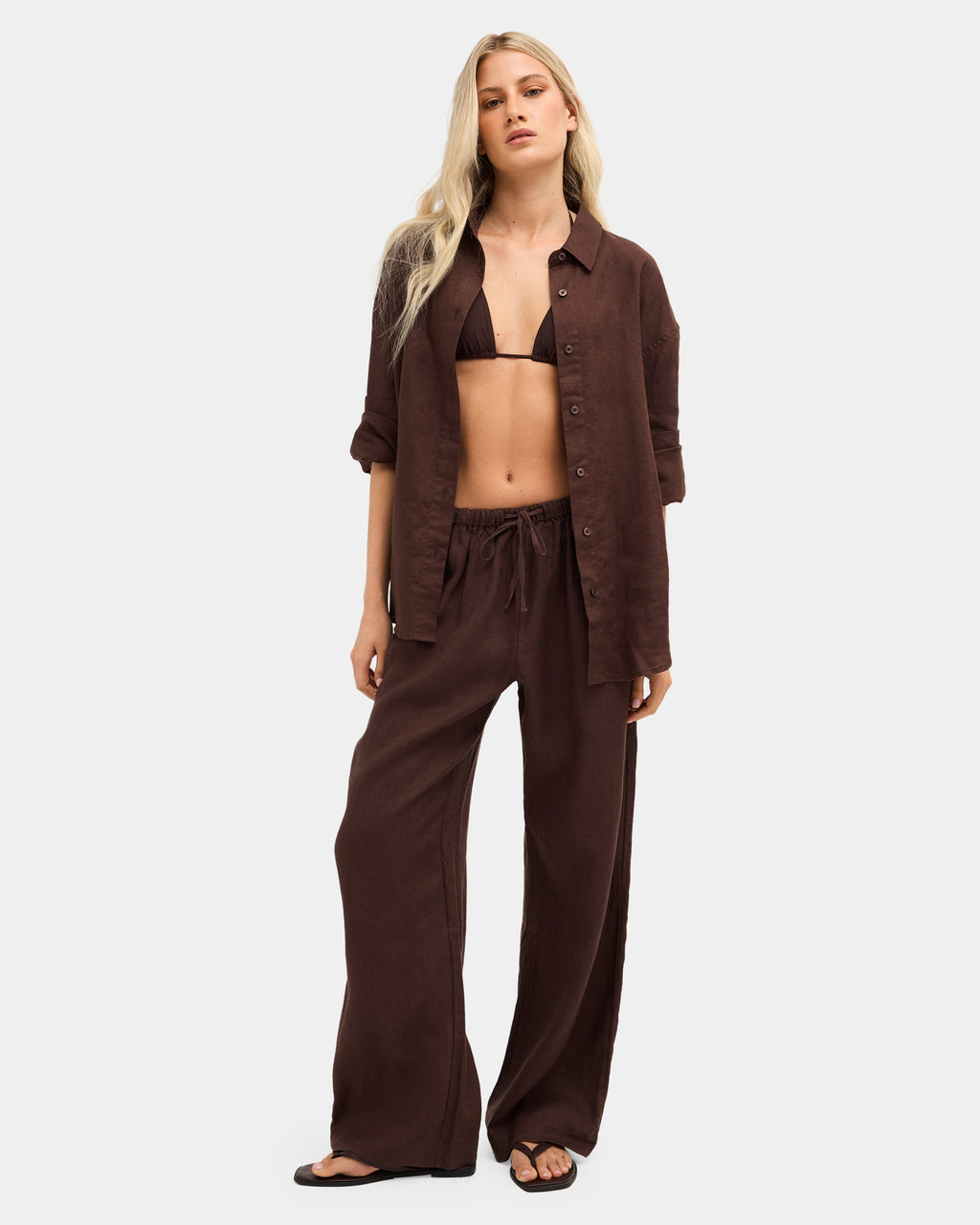 Womens Lola Linen Shirt
