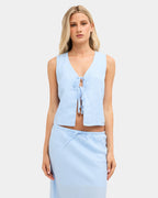 Womens Layton Linen Tank Top