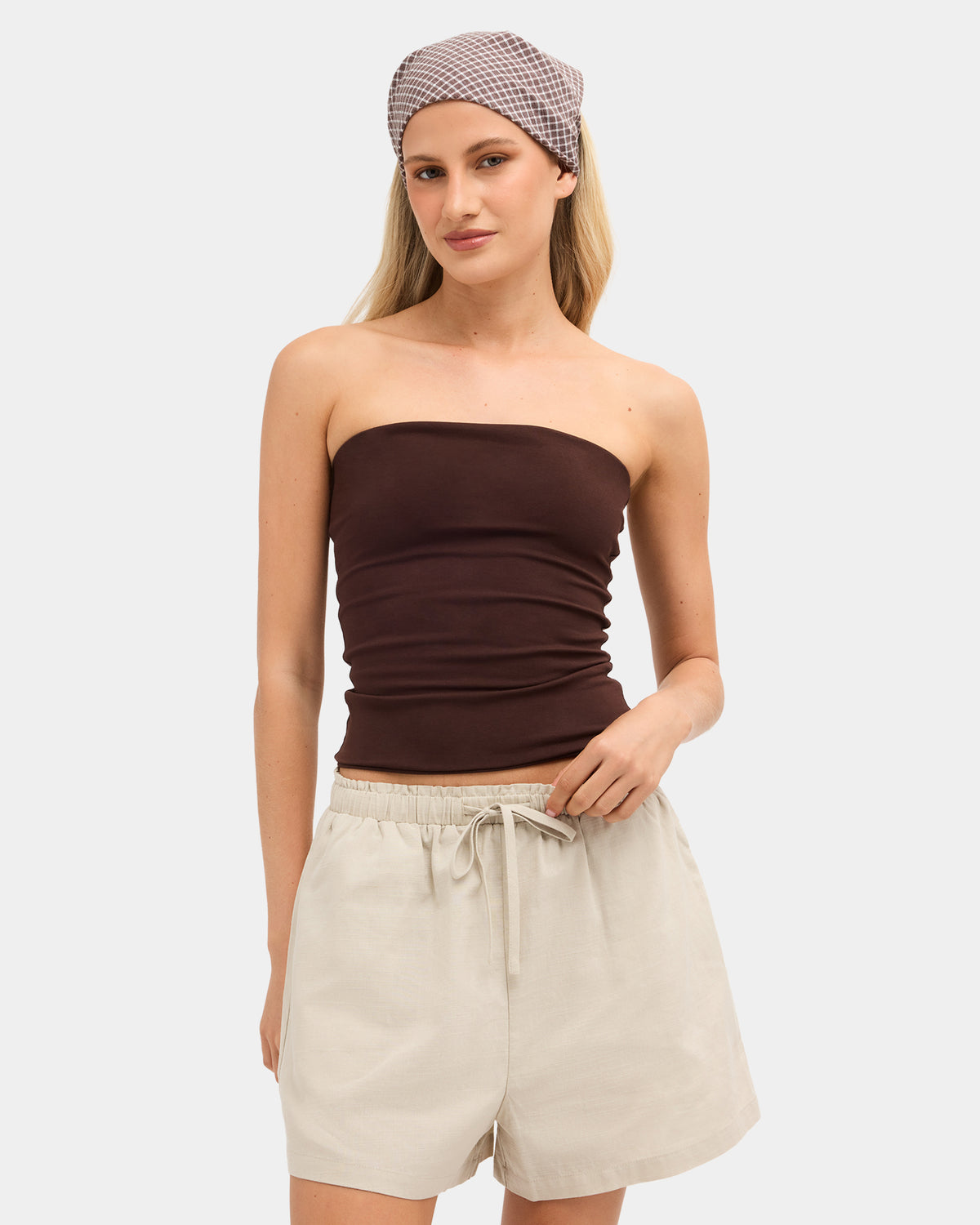 Womens Penne Tube Top