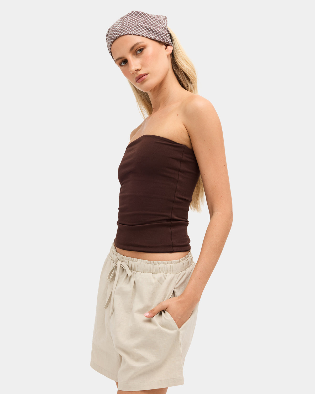 Womens Penne Tube Top
