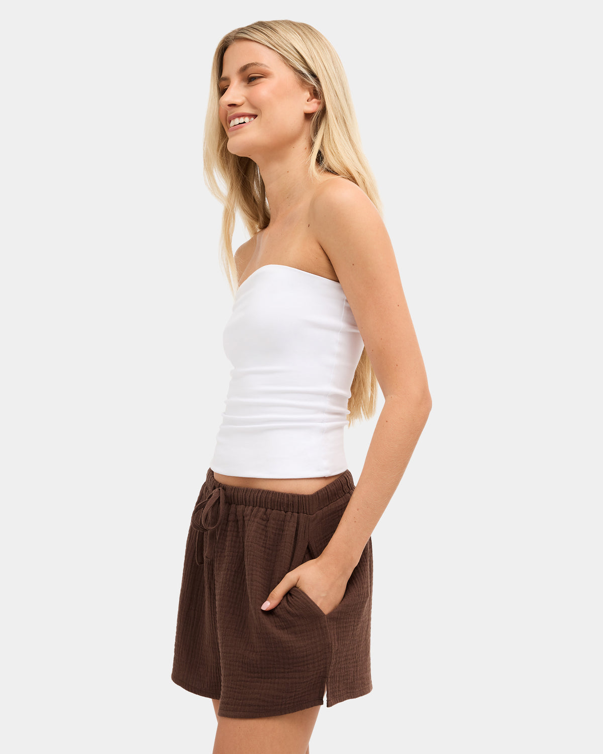 Womens Penne Tube Top