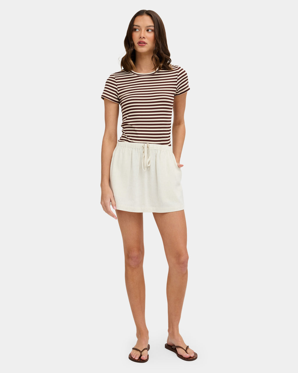 Womens Anya Mini Skirt