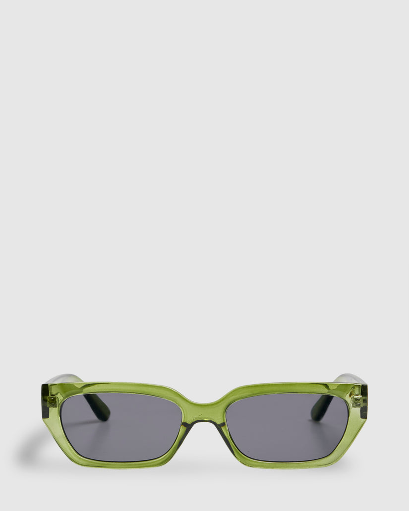 Kat Clear Square Sunglasses