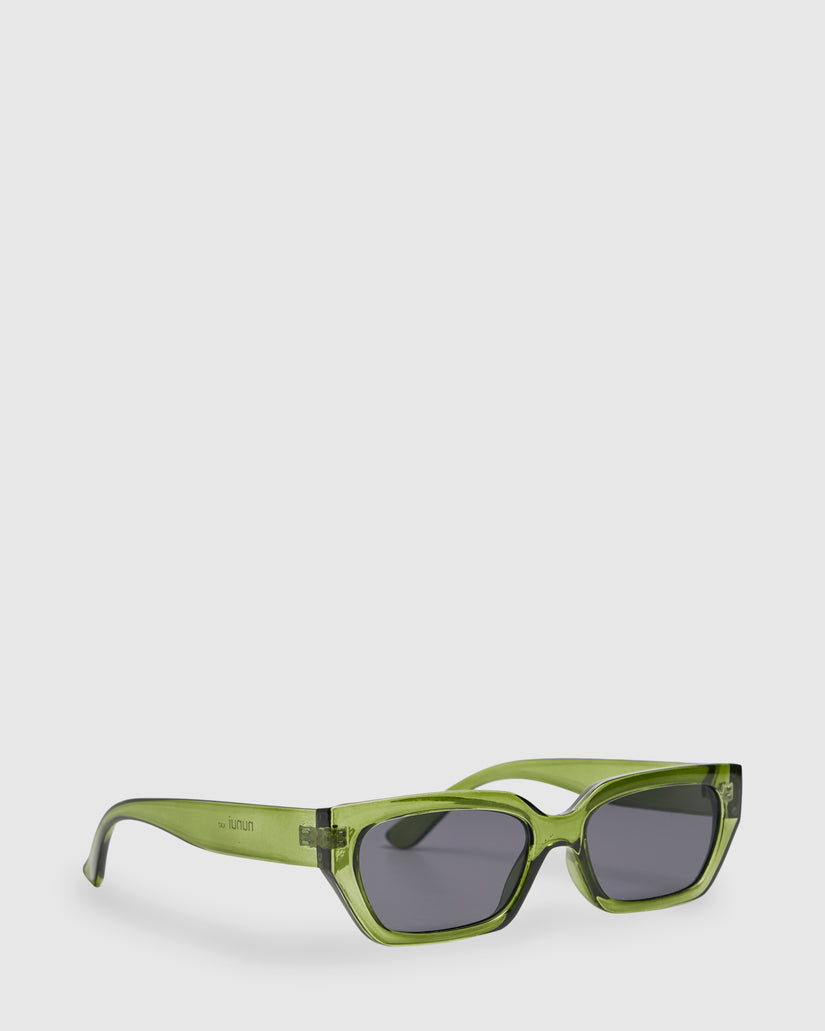 Kat Clear Square Sunglasses