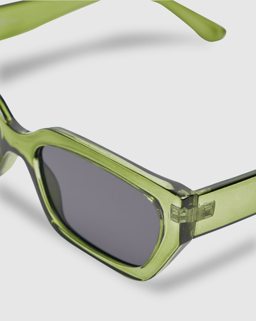 Kat Clear Square Sunglasses