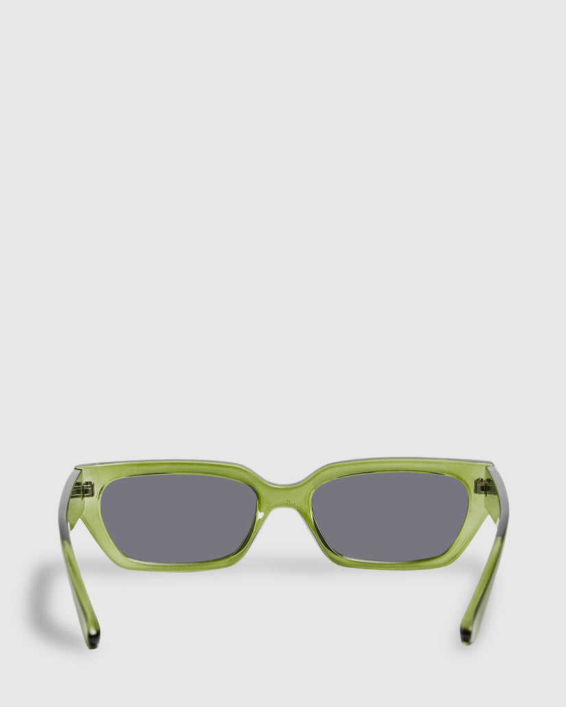 Kat Clear Square Sunglasses