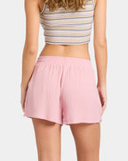 Womens Palmy Elastic Waist Shorts