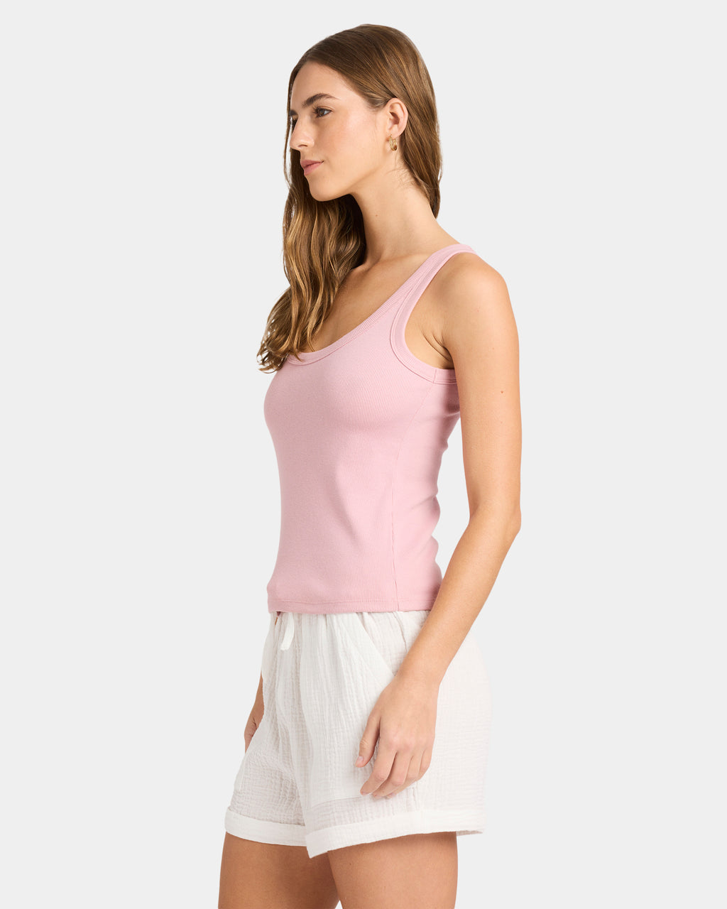 WOMENS SCOOP ACTION TANK