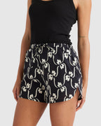WOMENS DREAMER ELASTIC WAIST SHORTS