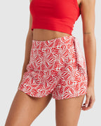 WOMENS JUNIPER TIE PRINT SKORT