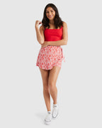 WOMENS JUNIPER TIE PRINT SKORT