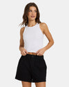 Womens Boyfriend Rib Tank