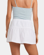 Womens Sorrel Tiered Mini Skirt