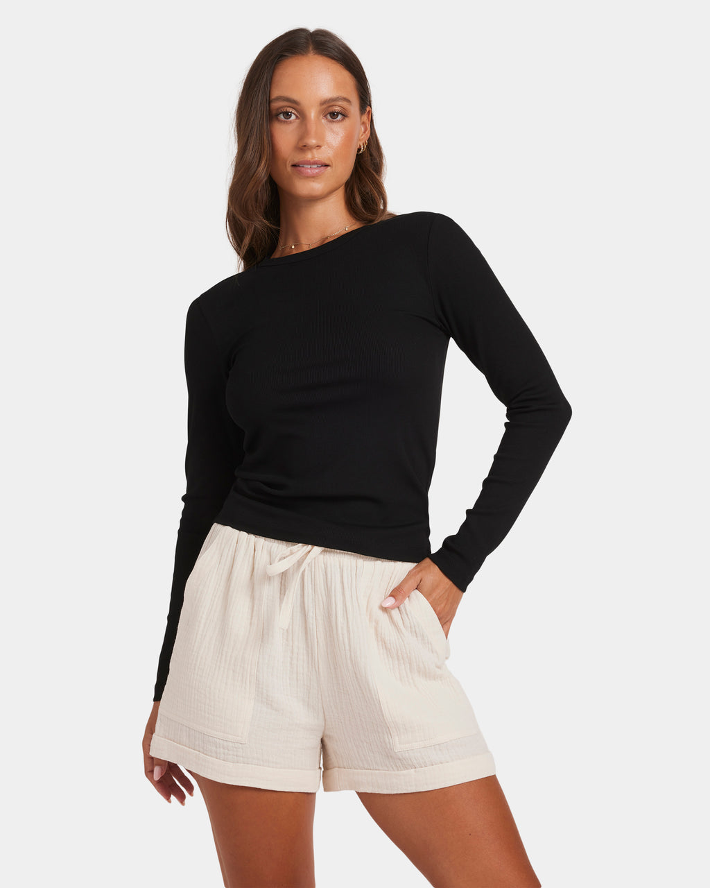 SLIMDOWM LS TEE