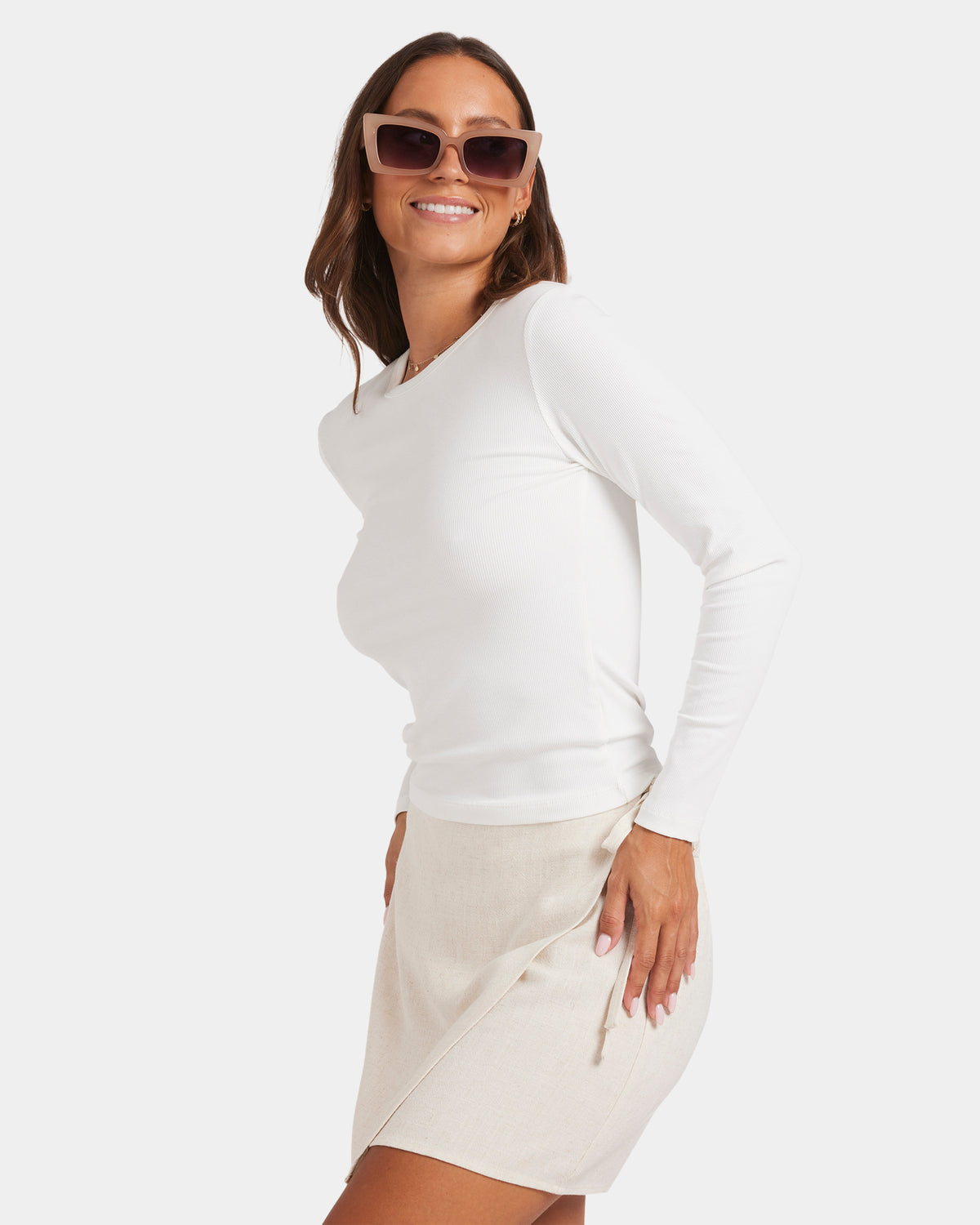 WOMENS SLIMDOWM LONG SLEEVE T-SHIRT