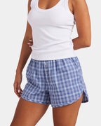 WOMENS THISTLE CHECK SHORT