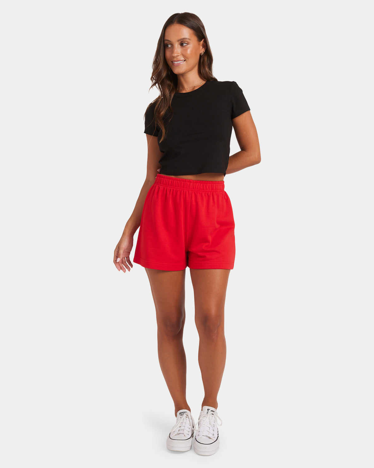 WOMENS ARCHER FLEECE SHORTS