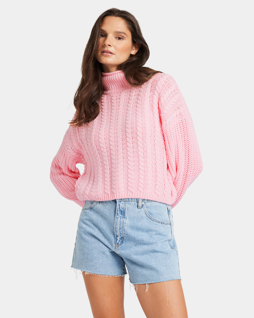 WOMENS FABLE KNIT SWEATER