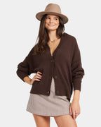 WOMENS POPPY KNIT CARDIGAN