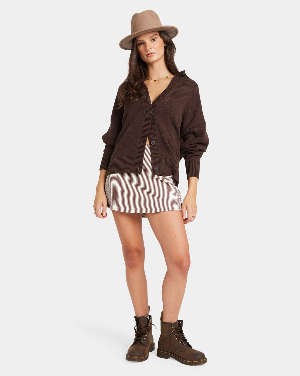 WOMENS POPPY KNIT CARDIGAN