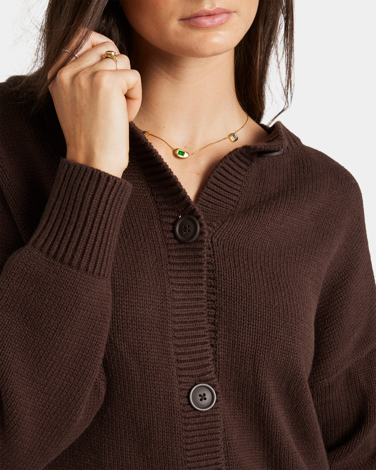 WOMENS POPPY KNIT CARDIGAN