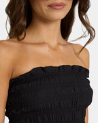 Womens Sundae Shirred Tube Tank