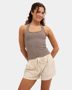 Womens Celeste Halter Top