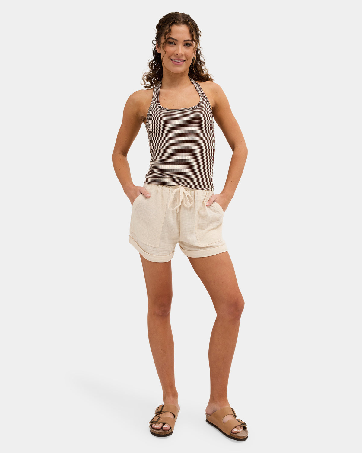 Womens Celeste Halter Top