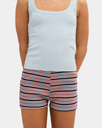 Womens Lacy Elastic Waist Shorts