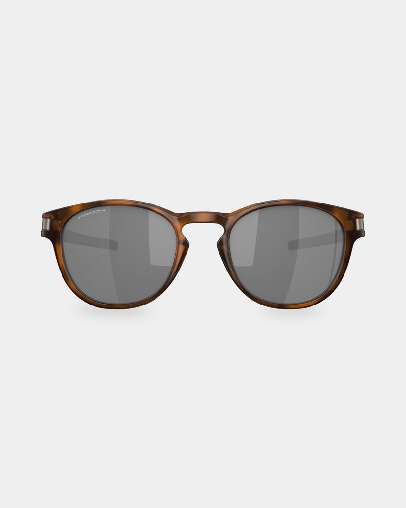 Latch Matte Brown Tort Prizm Round Sunglasses