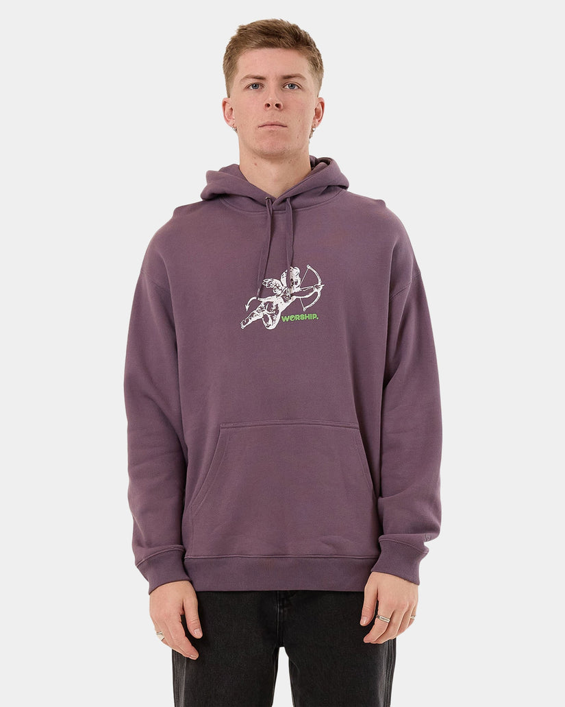 Mens Cherub Pullover Hoodie