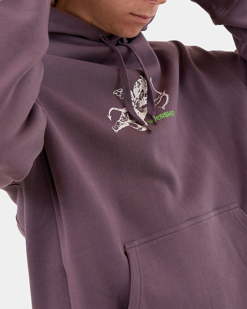 Mens Cherub Pullover Hoodie