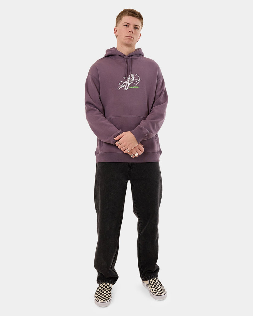 Mens Cherub Pullover Hoodie