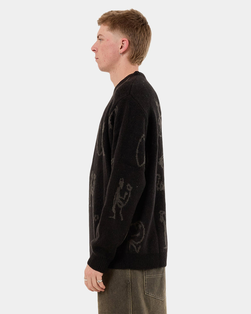 Mens Movement Brushed Crew Neck