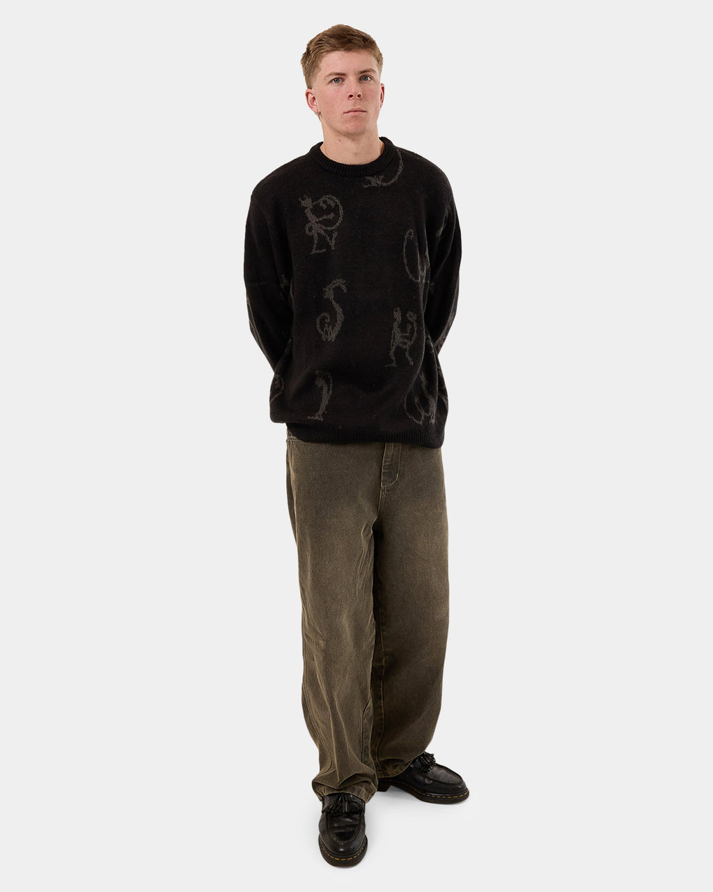 Mens Movement Brushed Crew Neck