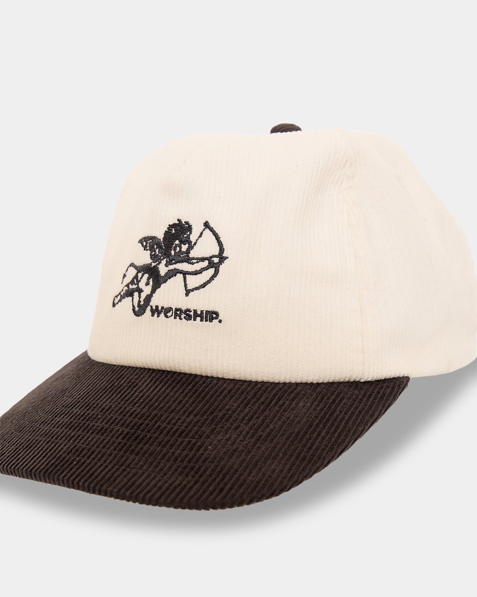 Buy Mens Cherub Corduroy Strapback Cap by Worship | Amazon Surf NZ