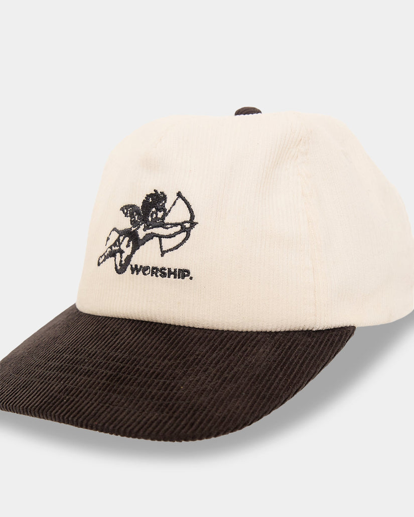 Mens Cherub Corduroy Strapback Cap
