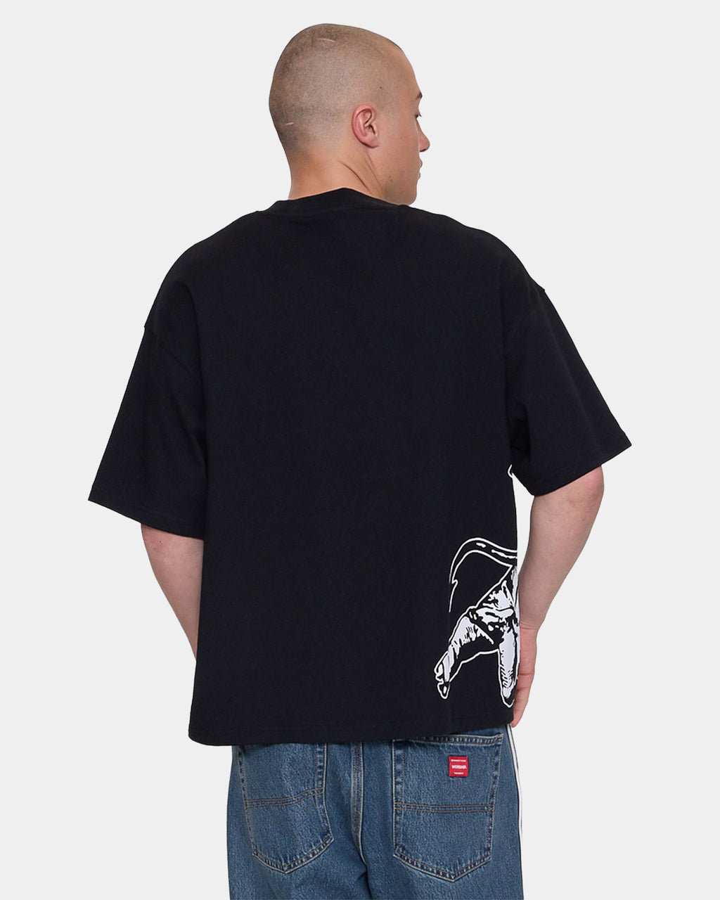 Mens Cherub Cropped T-Shirt