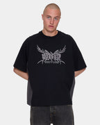 Mens Trudge Cropped Raglan T-Shirt