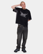 Mens Trudge Cropped Raglan T-Shirt